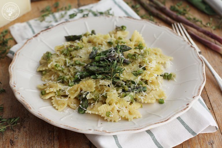 Pasta con espárragos verdes una receta fácil rápida y deliciosa