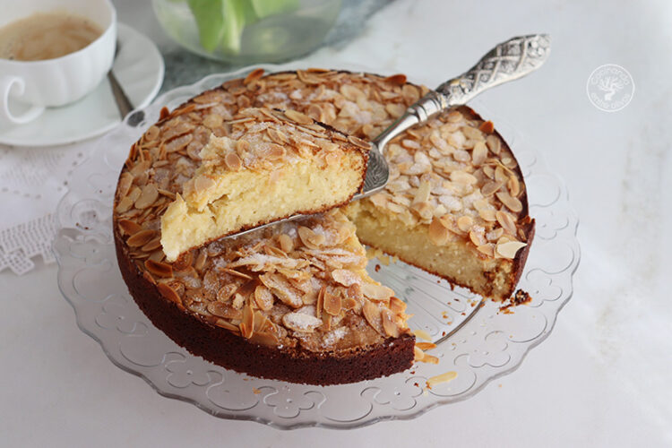 Tarta de requesón y almendra Cocinando Entre Olivos