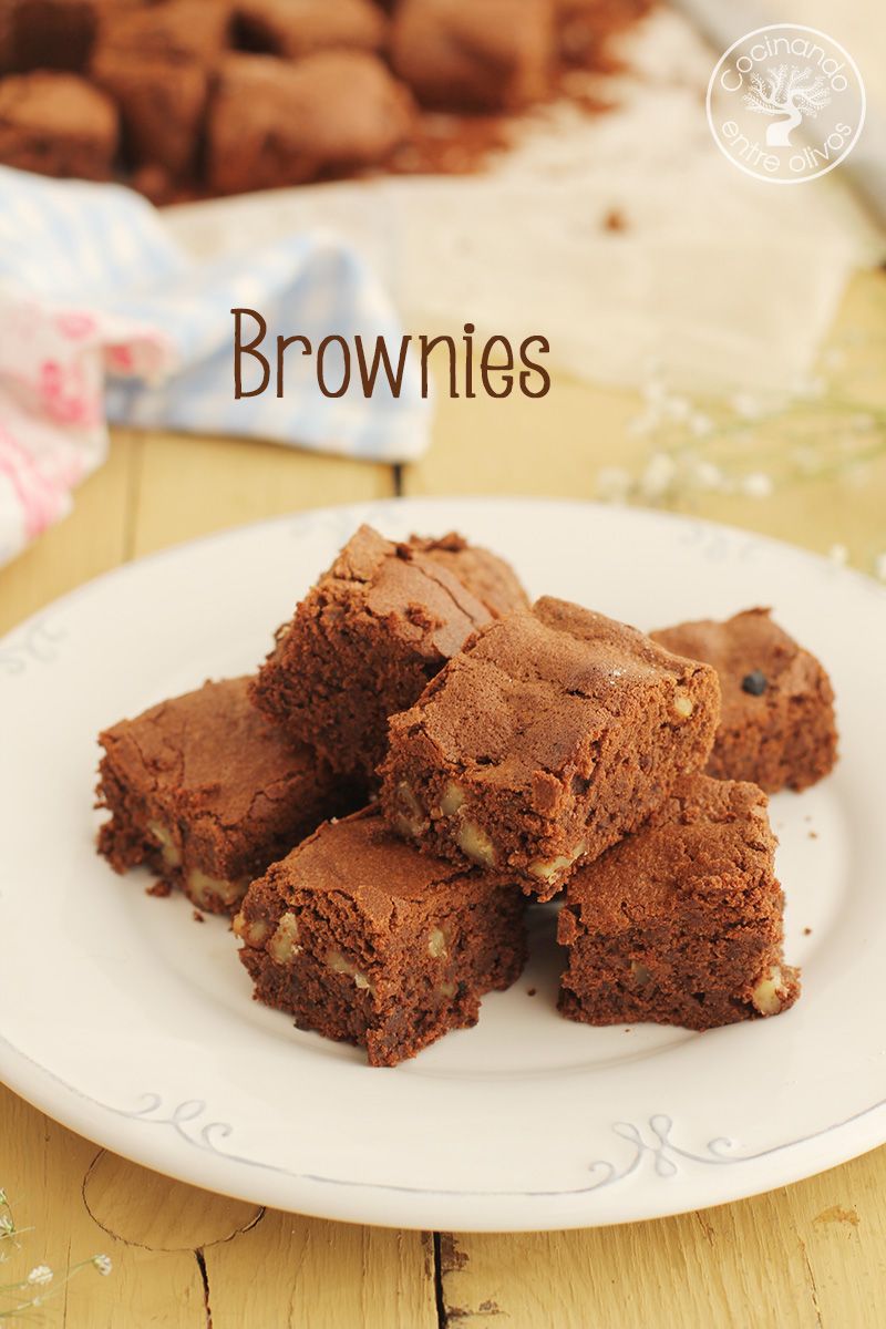 Brownie de chocolate y nueces receta (t)