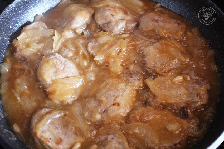 Solomillo de cerdo en salsa de membrillo (15)