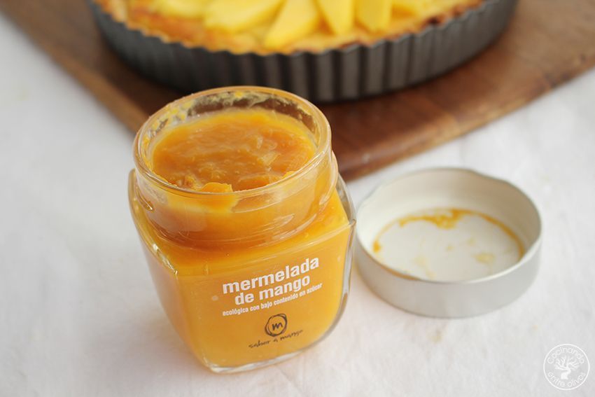 Tarta de mango y requesón con hojaldre (19)