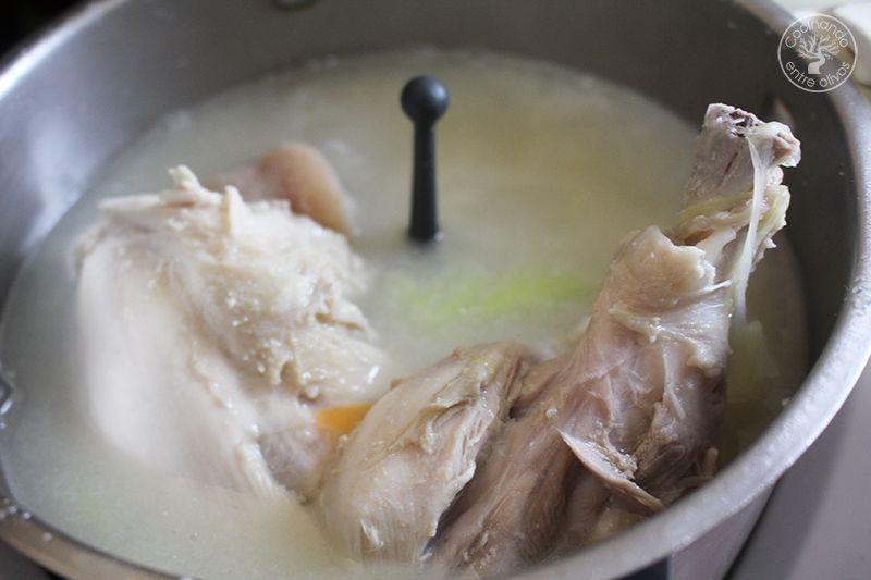 Caldo rápido de cocido para Sopa receta (11)