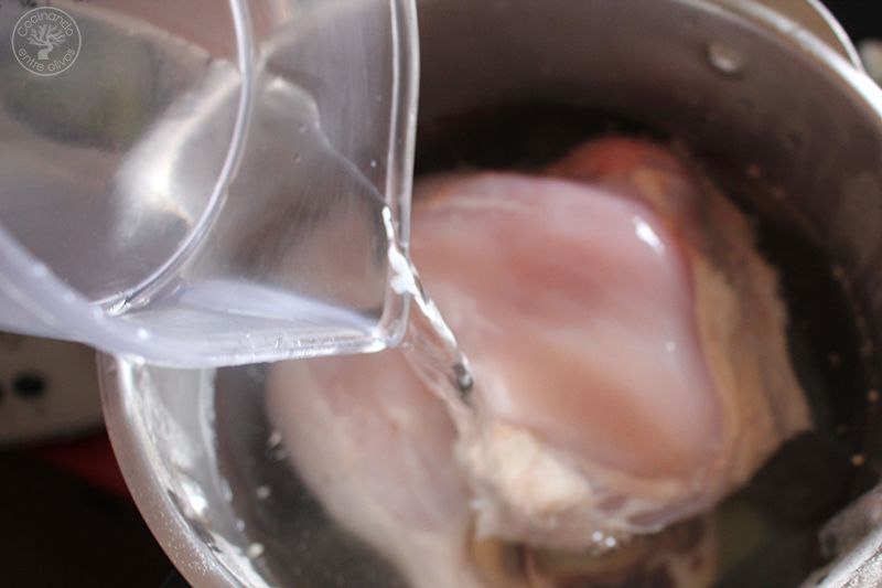 Caldo rápido de cocido para Sopa receta (9)