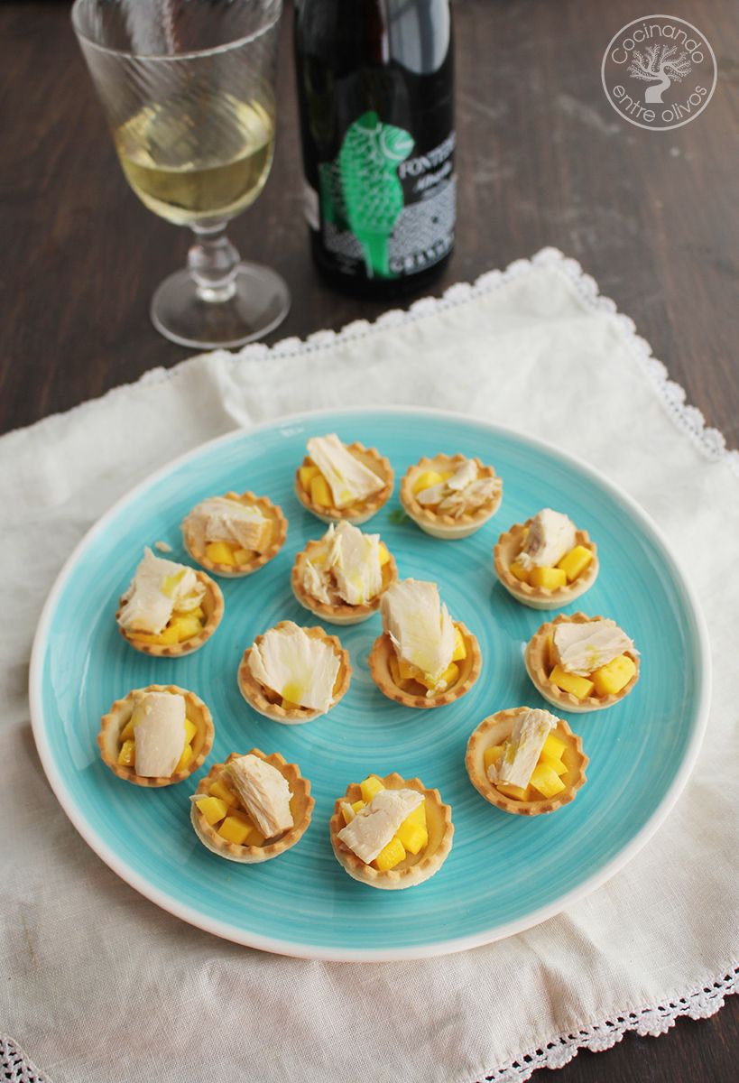 Tartaletas de mango y bonito en escabeche (9)