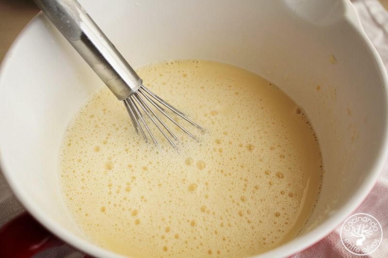 Tarta rizada Pastel griego rizado de leche