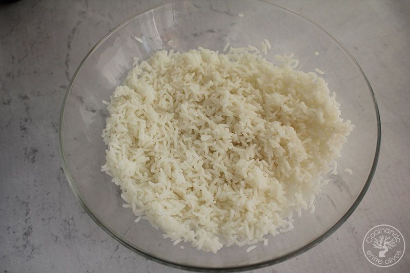 Ensalada de arroz italiana