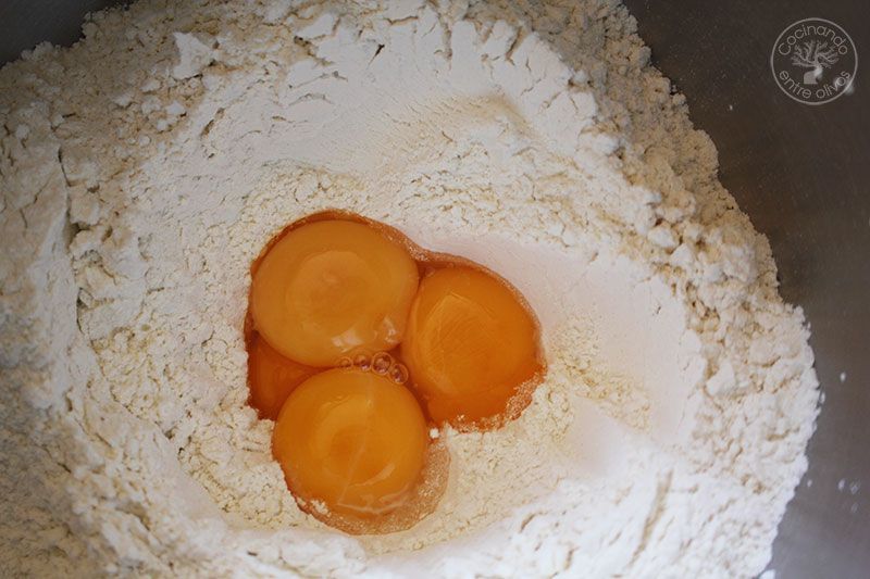 Receta de mantecados de huevo