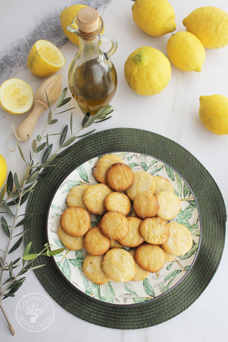 Galletas de limón y aceite receta