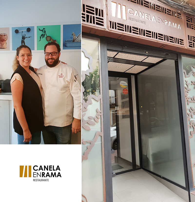 pista embotellamiento marco Restaurante Canela en Rama de Linares, el alma de Jaén. - Cocinando Entre  Olivos