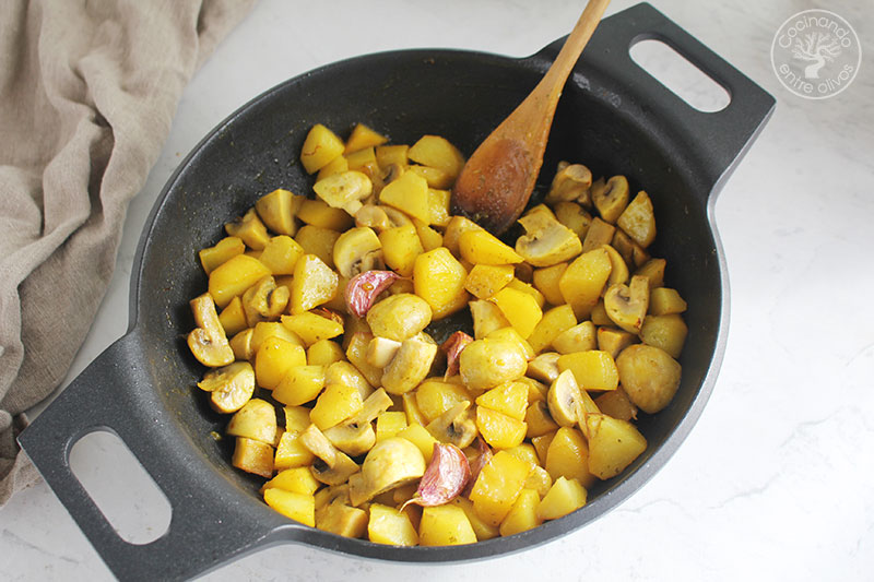 Patatas baezanas receta