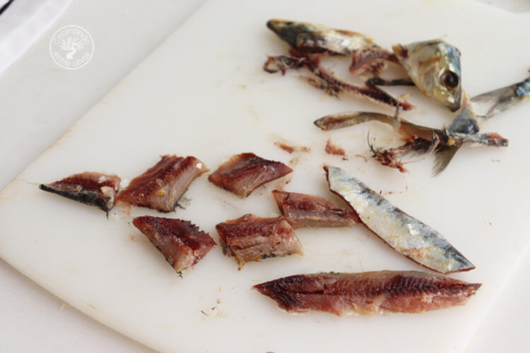 Remojón con sardinas arenques
