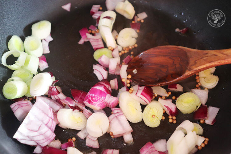 Curry de calabaza con garbanzos