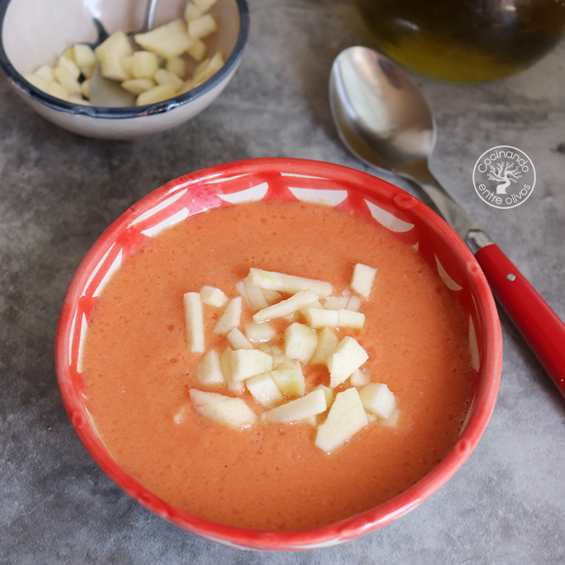 Gazpacho de manzanas