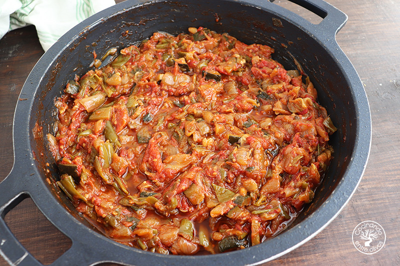 Pisto de verduras receta tradicional