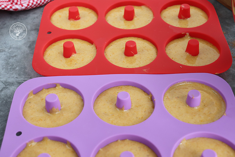 Donuts de calabaza al horno